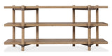 Vineyard Row Console - Light Brown by Hooker Furniture - View 7
