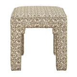 Satoria Upholstered Small Bench - Green by Uttermost - View 4