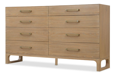 Banyon Bay Eight Drawer Dresser - Light Brown by Hooker Furniture - View 4