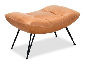 Kayne Ottoman - Light Brown by Hooker Furniture - View 1