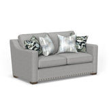 Milo Fabric Loveseat With Nailhead Trim | Flexsteel