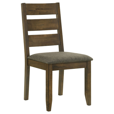 Gawain Grey and Knotty Nutmeg 7-piece Dining Set - sold by Home Elegance USA