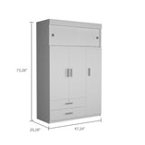 Tucson Armoire, Two Drawers - sold by Home Elegance USA