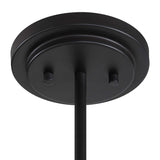 Faiyam 8 Light Rattan Chandelier - Black by Uttermost - View 8