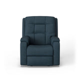 Arlo Transitional Leather Power Rocking Recliner | Flexsteel