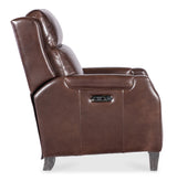 Nelson Power Recliner With Power Headrest - Dark Brown by Hooker Furniture - View 7
