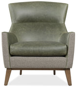 Camille Chair - Dark Green / Gray by Hooker Furniture - View 5