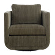 Abound Swivel Chair Herb - Dark Green by Uttermost - View 1