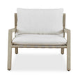 Strapped Outdoor Lounge Chair - Light Brown / Light Gray by Uttermost - View 1