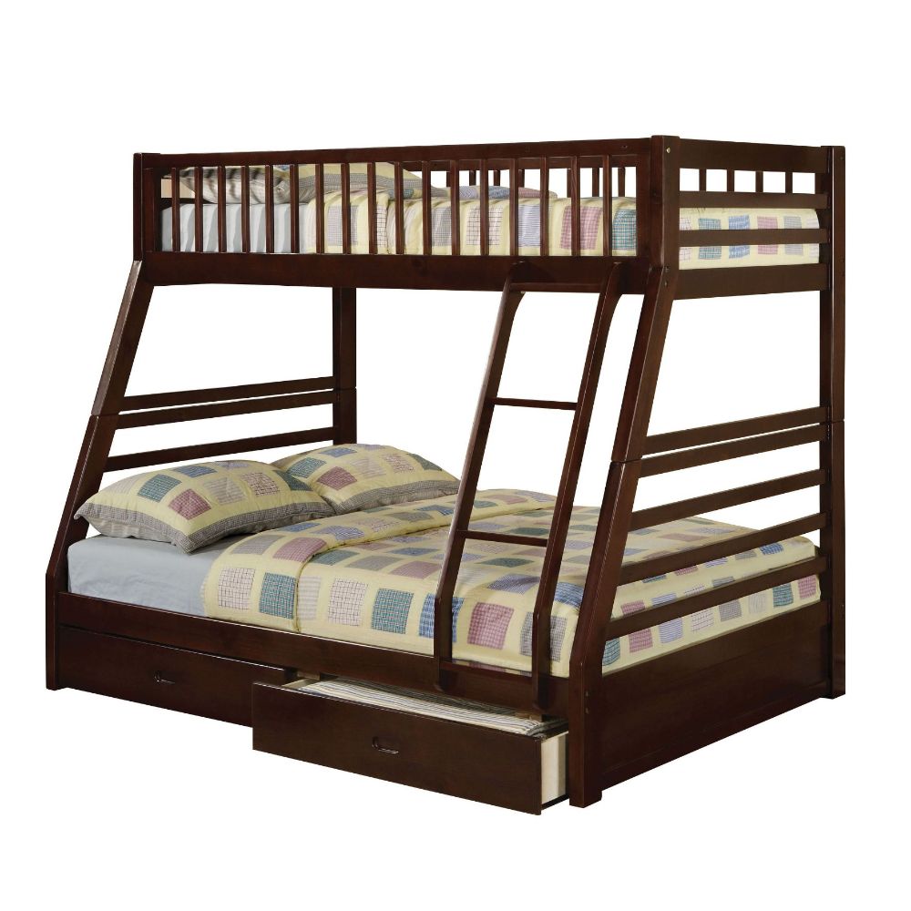 Acme - Jason Twin/Full Bunk Bed 02020W Espresso Finish