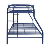 Acme - Tritan Twin/Full Bunk Bed 02053BU Blue Finish