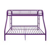 Acme - Tritan Twin/Full Bunk Bed 02053PU Purple Finish
