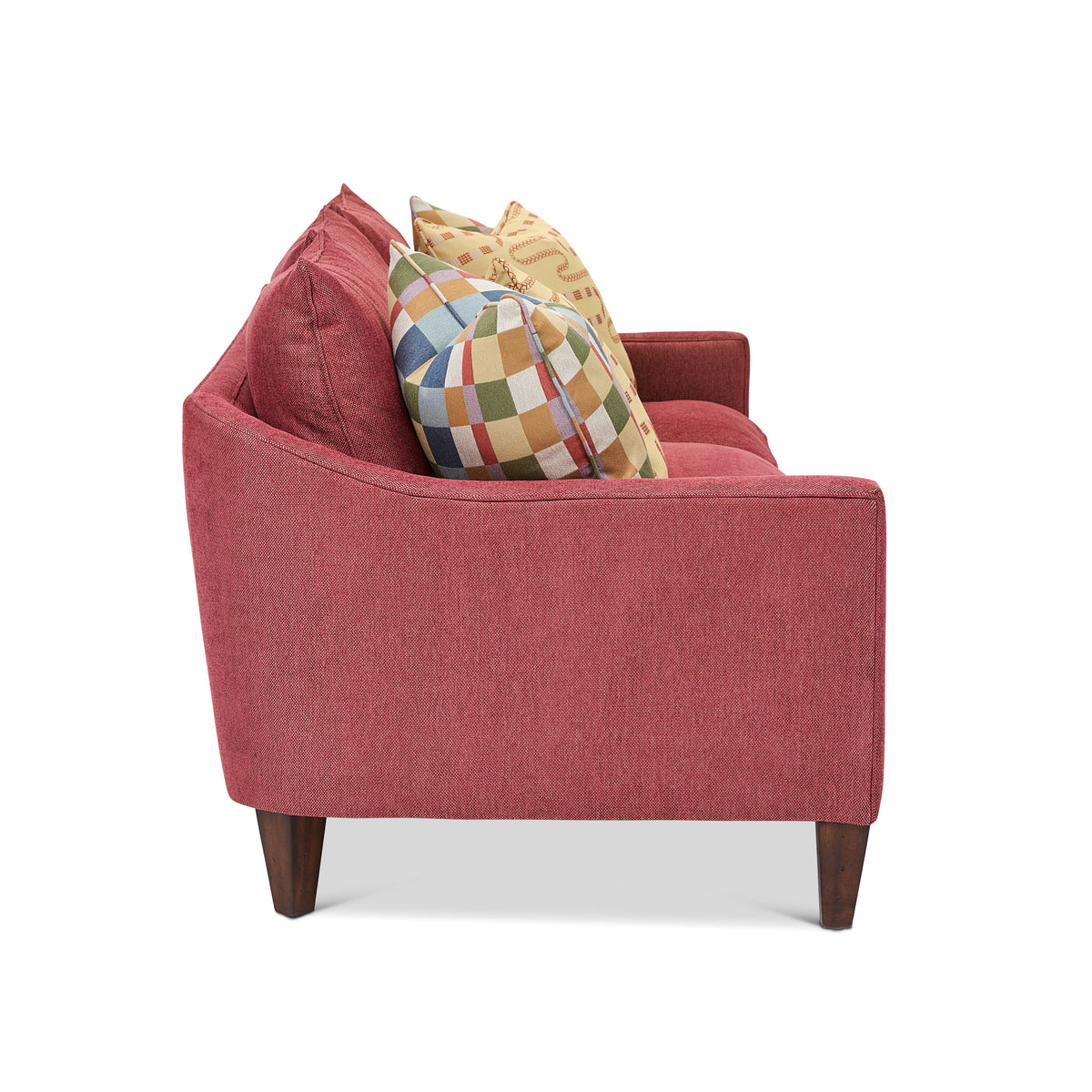 Eleanora Large Three-Cushion Sofa With Legs | Flexsteel