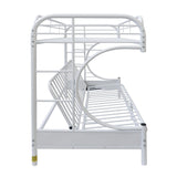 Acme - Eclipse Twin/Full Futon Bunk Bed 02091W-W White Finish