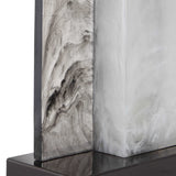 Vanda Table Lamp - Silver / Black by Uttermost - View 4