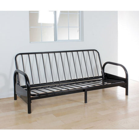 Alfonso Adjustable Sofa Frame 02172BK Black Finish | Acme - 02172BK - Home Elegance USA - 1