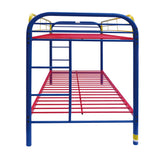 Acme - Thomas Twin/Twin Bunk Bed 02188RNB Rainbow Finish