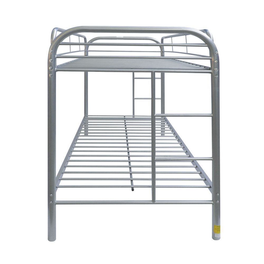 Acme - Thomas Twin/Twin Bunk Bed 02188SI Silver Finish