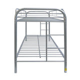 Acme - Thomas Twin/Twin Bunk Bed 02188SI Silver Finish