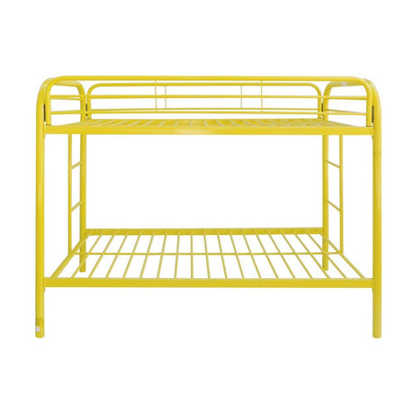 Acme - Thomas Twin/Twin Bunk Bed 02188YL Yellow Finish