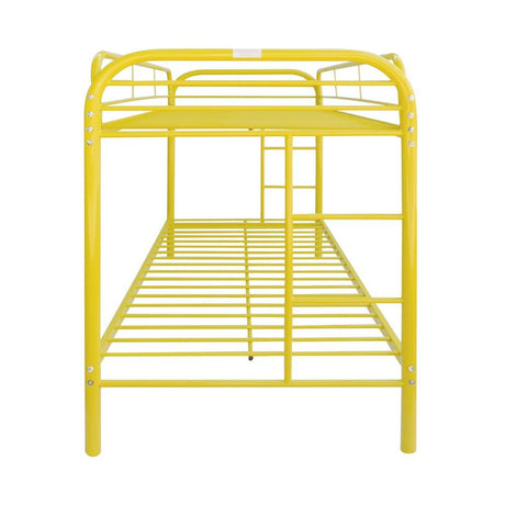 Acme - Thomas Twin/Twin Bunk Bed 02188YL Yellow Finish