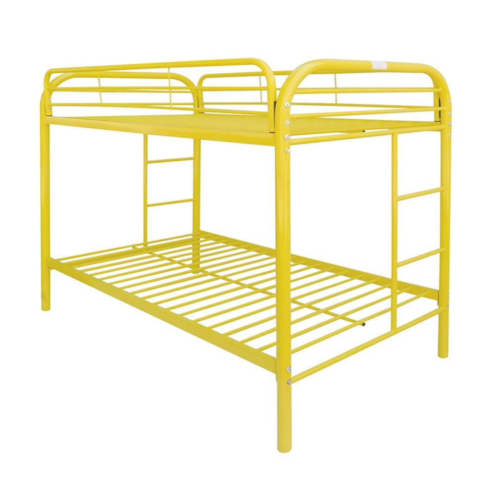 Acme - Thomas Twin/Twin Bunk Bed 02188YL Yellow Finish