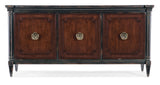 Charleston Entertainment Console - Dark Brown / Black by Hooker Furniture - View 9