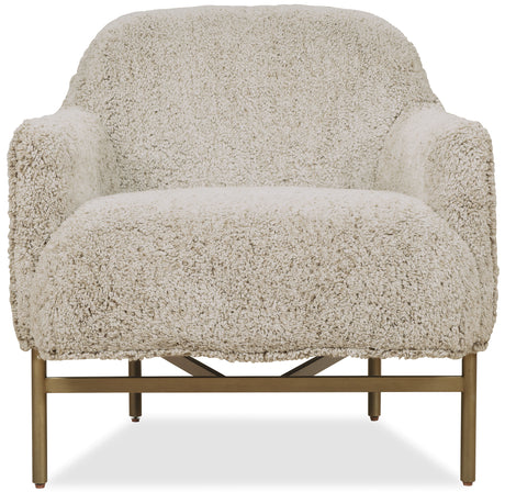 Milo Lounge Chair - Beige by Hooker Furniture - View 4