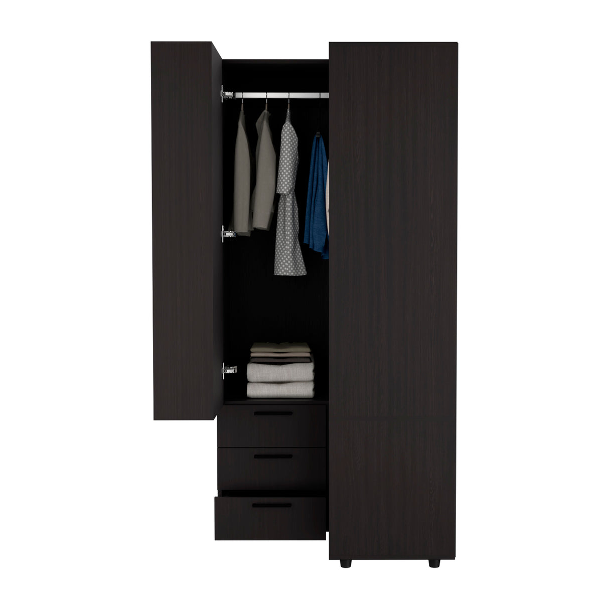 Ursine Armoire, Bedroom, Black - sold by Home Elegance USA