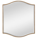 Cerise Mirror - Gold by Uttermost - View 1
