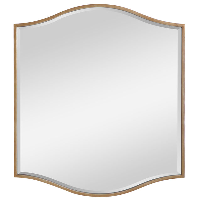 Cerise Mirror - Gold by Uttermost - View 1