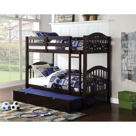 Acme - Heartland Twin/Twin Bunk Bed 2554 Espresso Finish