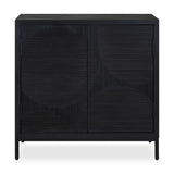 Beswick 2 Door Cabinet - Black by Uttermost - View 1