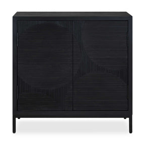 Beswick 2 Door Cabinet - Black by Uttermost - View 1