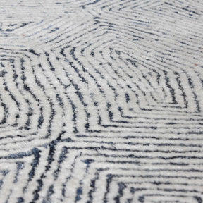Maze 9 X 12 Rug - Blue / Beige by Uttermost - View 1