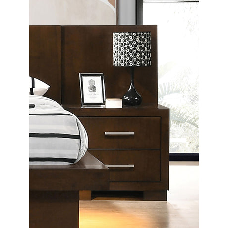 Tokyo Cappuccino 6-piece Platform Bedroom Set with 2 Nightstands - sold by Home Elegance USA
