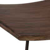 Thura Counter Stool Walnut - Dark Brown by Uttermost - View 5