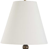 Gallus Wood Spheres Table Lamp Brown / Woodtone - Dark Brown / White by Uttermost - View 4