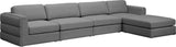 Beckham - Modular Sectional 5 Piece - Gray | Home Elegance USA