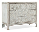 La Grange Lockhart Three-Drawer Accent Chest - White by Hooker Furniture - View 1
