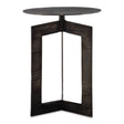 Deltoid Accent Table Gunmetal - Black by Uttermost - View 1