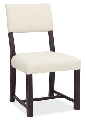 Driftwood Upholstered Side Chair (Set of 2) Burnt Timber / Beige - Black / Beige by Hooker Furniture - View 1