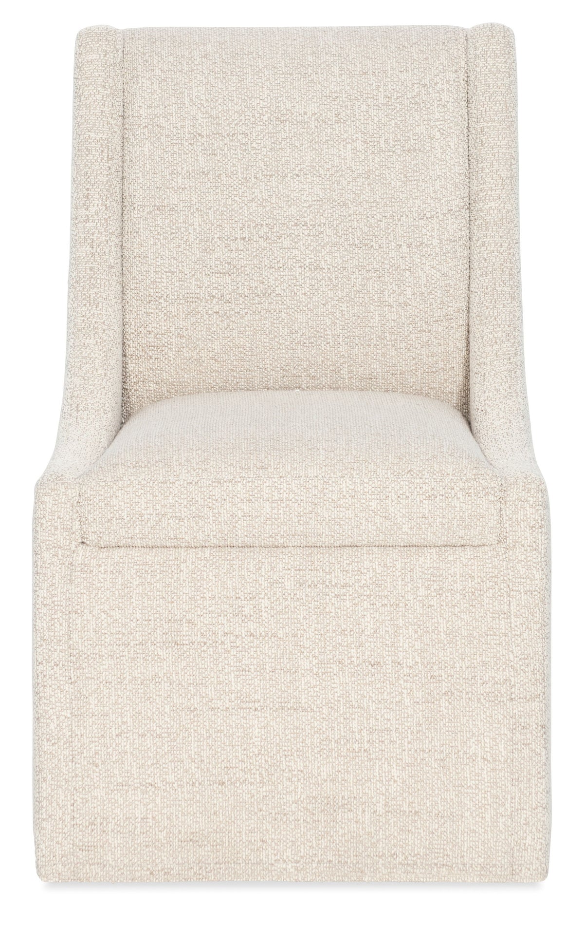 Eleana Castered Side Chair - Beige by Hooker Furniture - View 3