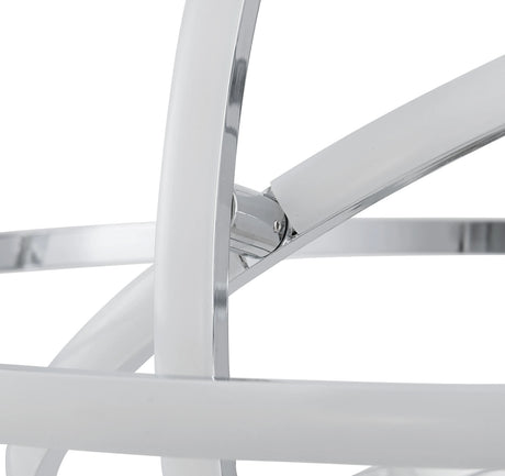 Oxford LED Adjustable Chandelier // Chrome  | Finesse - sold by Home Elegance USA