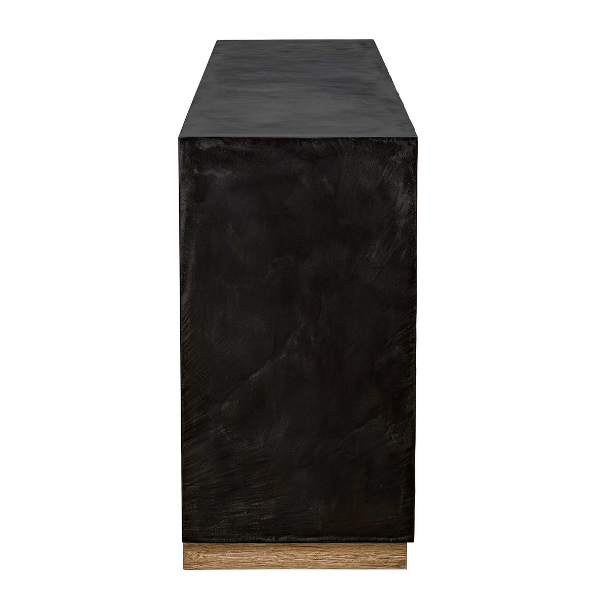 Kelvin 5 Door Wood Media Console - Light Brown by Uttermost - View 6