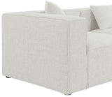 Cube - Modular Sectional 4 Piece - Cream - 630Cream - Sec4B - Home Elegance USA - 2