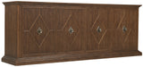 Driftwood Entertainment Credenza Medium Wood - Dark Brown by Hooker Furniture - View 1