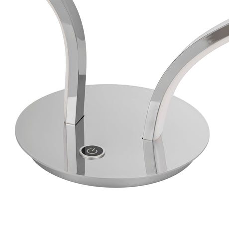 Romney Table Lamp // Chrome  | Finesse - Home Elegance USA