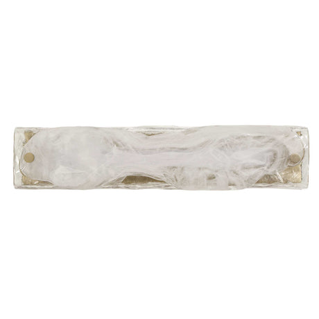 Taffy 1 Light LED Swirl Glass Sconce - White by Uttermost - View 3