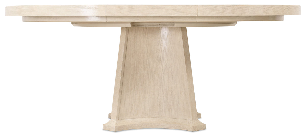 Westwood Round Dining Table With One 20" Leaf - Beige by Hooker Furniture - View 5
